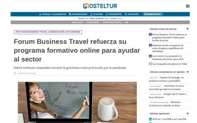Forum Business Travel rafforza il suo programma di formazione online per aiutare il settore