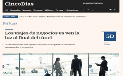 I viaggi d'affari vedono ora la luce alla fine del tunnel