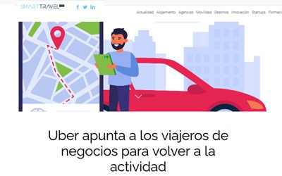 Uber si rivolge ai viaggiatori d'affari per tornare a fare business