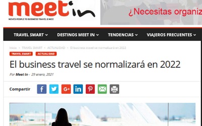  I viaggi d'affari saranno standardizzati entro il 2022