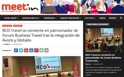 BCD Travel diventa sponsor di Forum Business Travel dopo l'integrazione di Ávoris e Glo