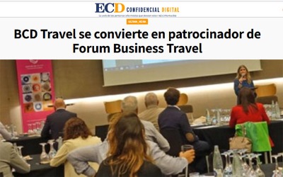 BCD Travel diventa sponsor del Forum Business Travel