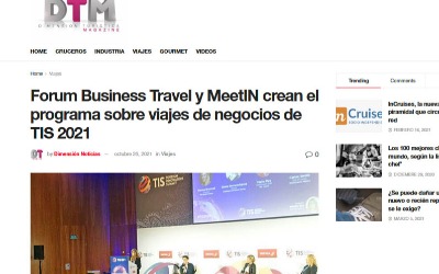 Forum Business Travel and MeetIN create TIS 2021 business travel program