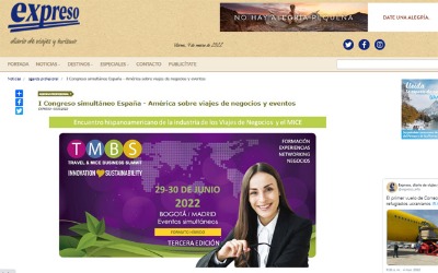 1° Congresso simultaneo Spagna-America sui viaggi d'affari e gli eventi