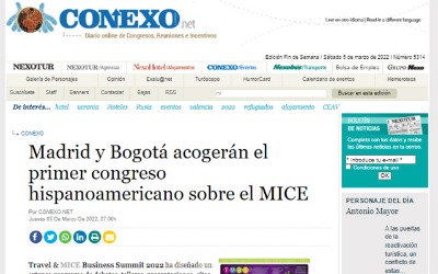 Madrid e Bogotà ospiteranno il primo congresso ispano-americano sul MICE