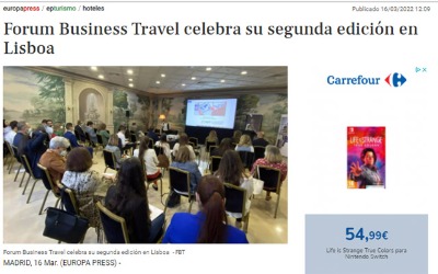 Il Forum Business Travel tiene la sua seconda edizione a Lisbona