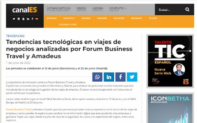 Le tendenze tecnologiche dei viaggi d'affari analizzate da Forum Business Travel e Amadeus