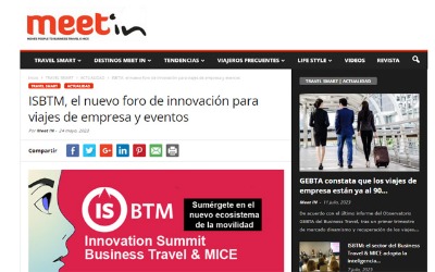 ISBTM, il nuovo forum di innovazione per i viaggi d'affari e gli eventi