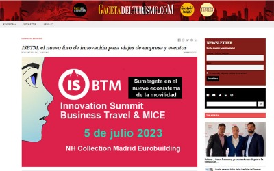 ISBTM, il nuovo forum di innovazione per i viaggi d'affari e gli eventi