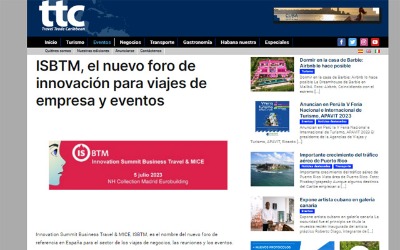 ISBTM, the new innovation forum for corporate travel and events