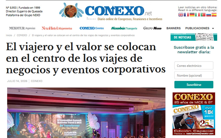 O viajante e o valor assumem um papel central nas viagens de negócios e nos eventos empresariais