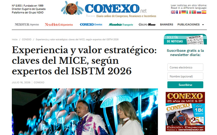 Experiência e valor estratégico: os elementos-chave do setor MICE, segundo os especialistas do ISBTM 2026