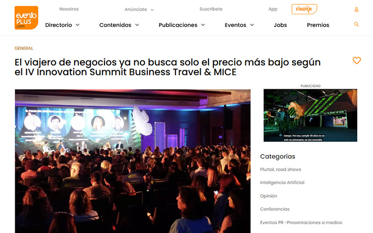 Segundo o IV Innovation Summit Business Travel & MICE, o viajante de negócios já não procura apenas o preço mais baixo