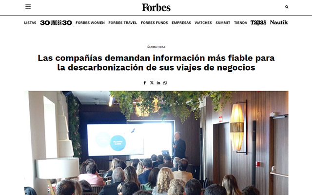 Le aziende chiedono informazioni più affidabili per la decarbonizzazione dei loro viaggi di lavoro