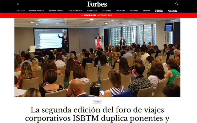 La seconda edizione del forum ISBTM sui viaggi d'affari raddoppia il numero di relatori e di contenuti e si espande a 2 giornate