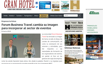 Forum Business Travel changes its image to include the events sector