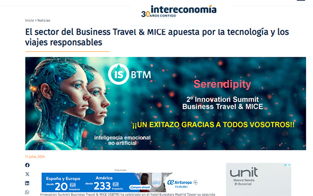 Il settore Business Travel & MICE è impegnato nella tecnologia e nei viaggi responsabili.