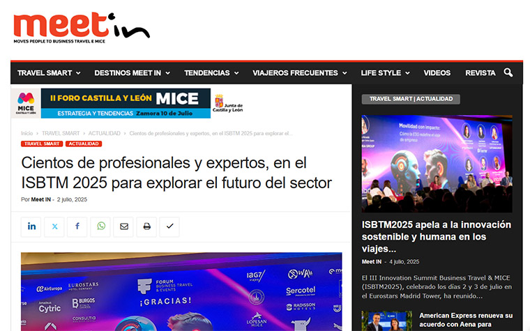 Centinaia di professionisti ed esperti all'ISBTM 2025 per esplorare il futuro del settore