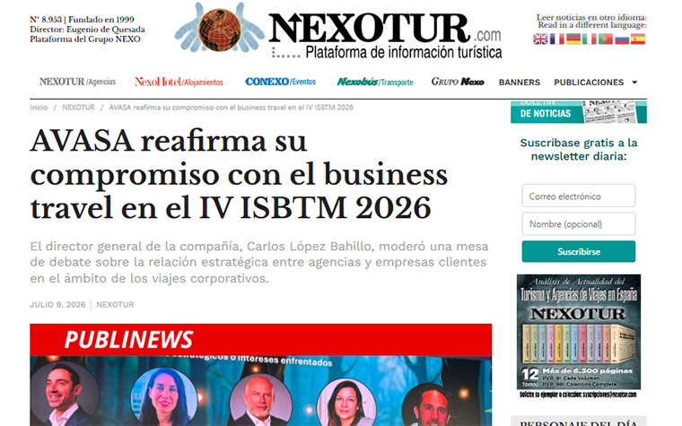 AVASA Reaffirms Its Commitment to Business Travel at the 4th ISBTM 2026