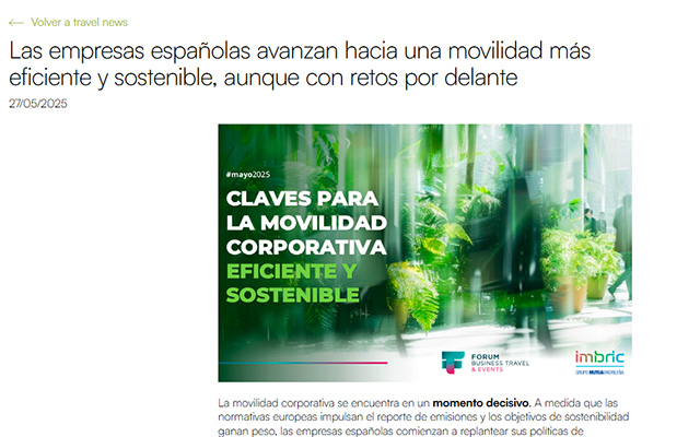 Le aziende spagnole si stanno muovendo verso una mobilità più efficiente e sostenibile, ma con sfide da affrontare